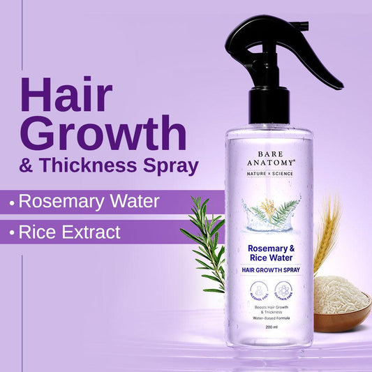 Rosemary & Rice Water Hair Growth Spray ( original product )