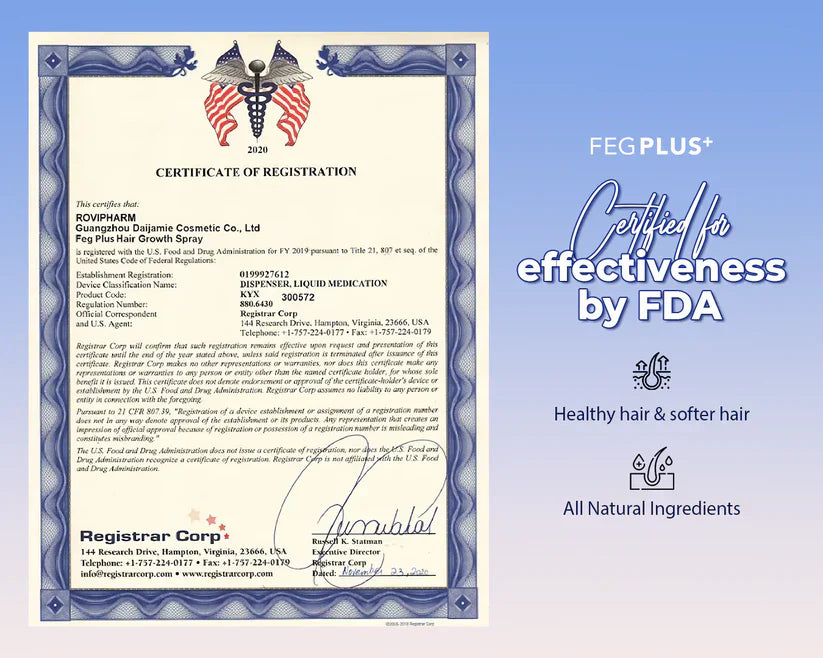 FEG PLUS Hair Growth Spray