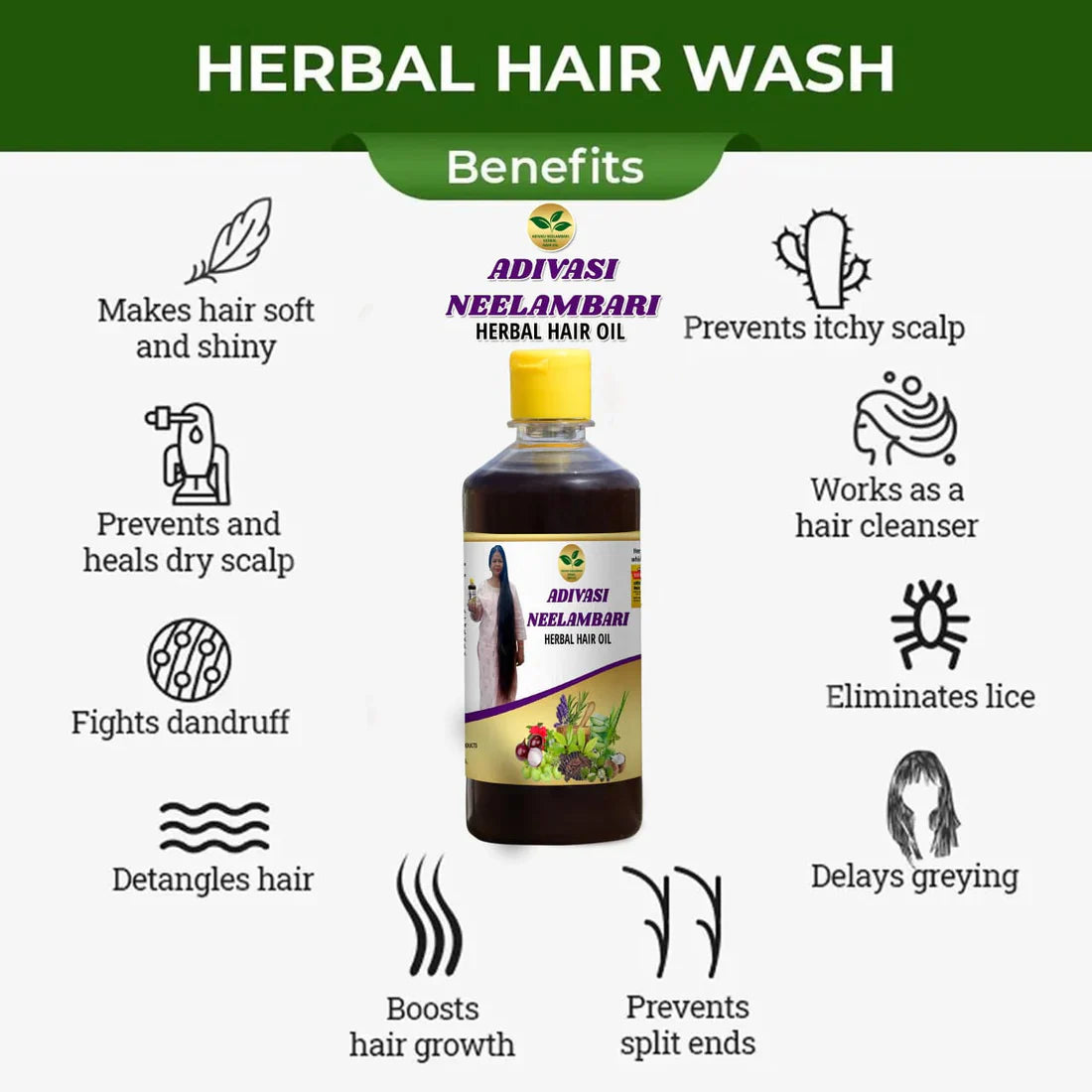 Adivasi Hair Oil (250 ML)