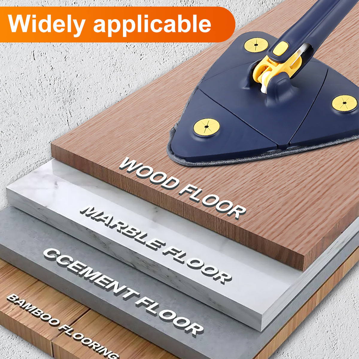 Triangle Mop 360° Rotatable