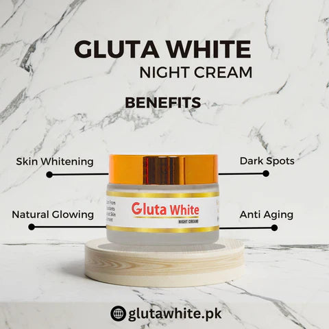 Gluta White Cream for Face Whitening & Brightening