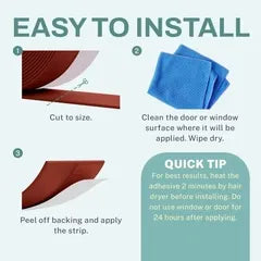 DOOR SEALING TAPE - 5 METER