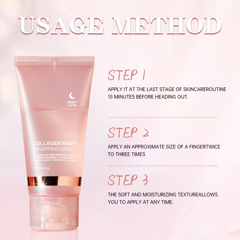 Medicube Collagen Night Wrapping Mask – 🇰🇷 Korean Overnight Treatment